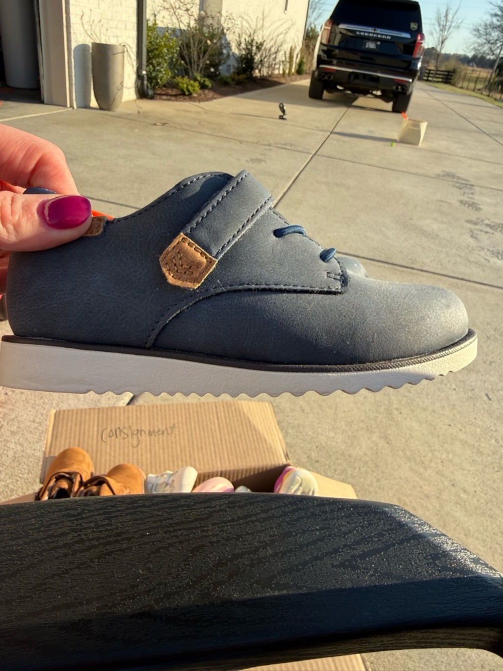 NEW Dr. Scholl’s Navy Casual Oxfords